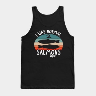 Salmon saying fishing Norway fishing salmon hobby Tank Top